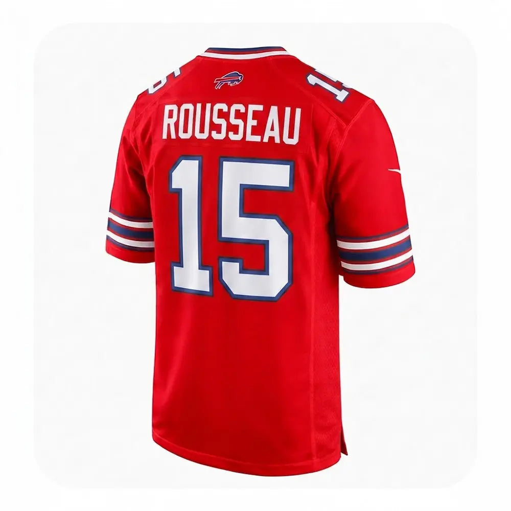 Gregory Rousseau Youth Kids Buffalo Bills Official NFL Nike Jersey Red