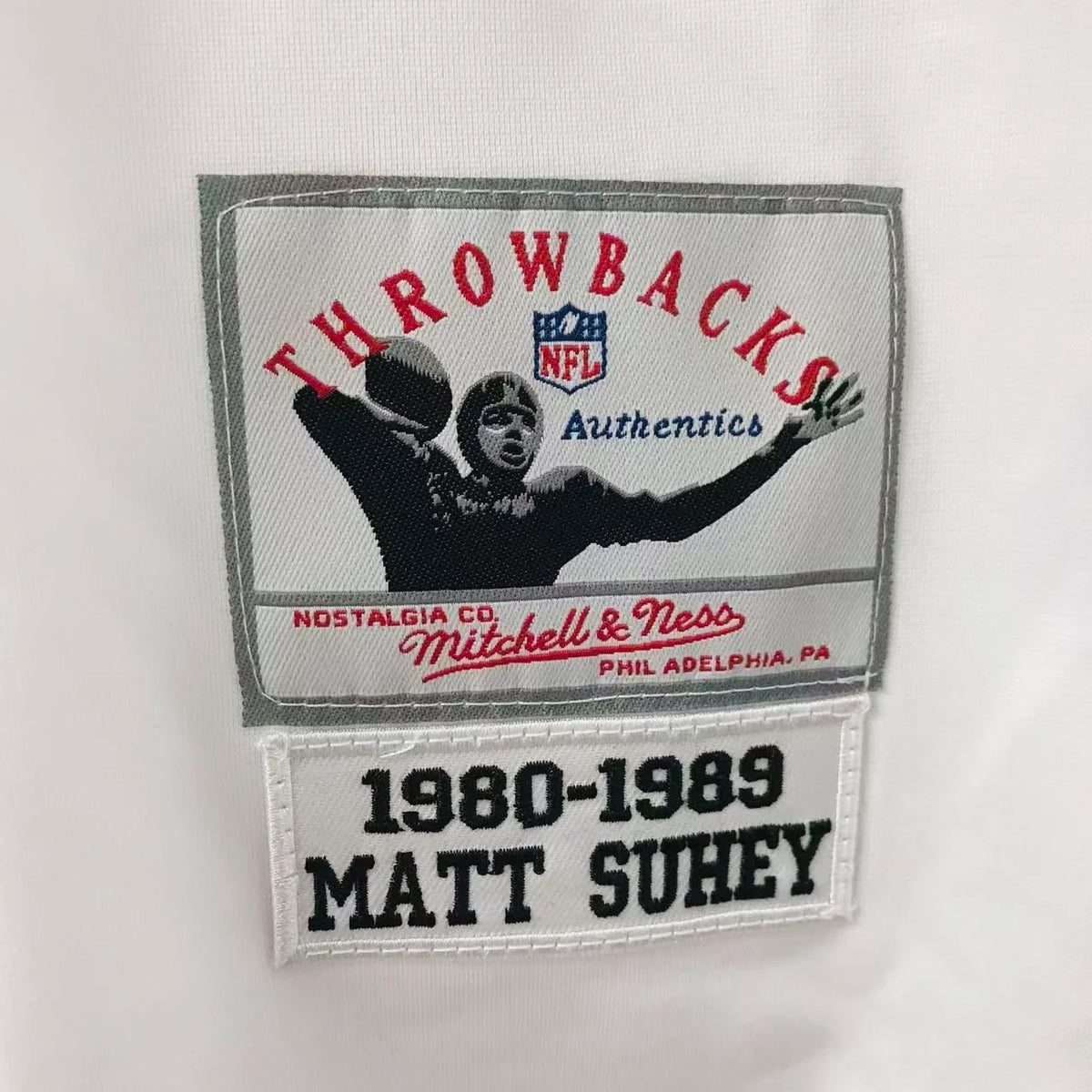Matt Suhey Chicago Bears NFL Mitchell & Ness Jersey white