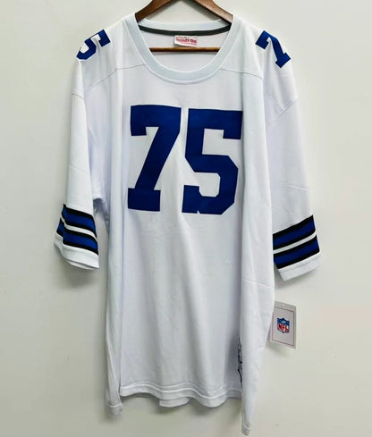 Jethro Pugh Dallas Cowboys Official NFL Jersey white Mitchell & Ness