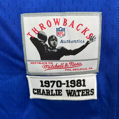 Charlie Waters 1974 Dallas Cowboys Official NFL Jersey Mitchell & Ness