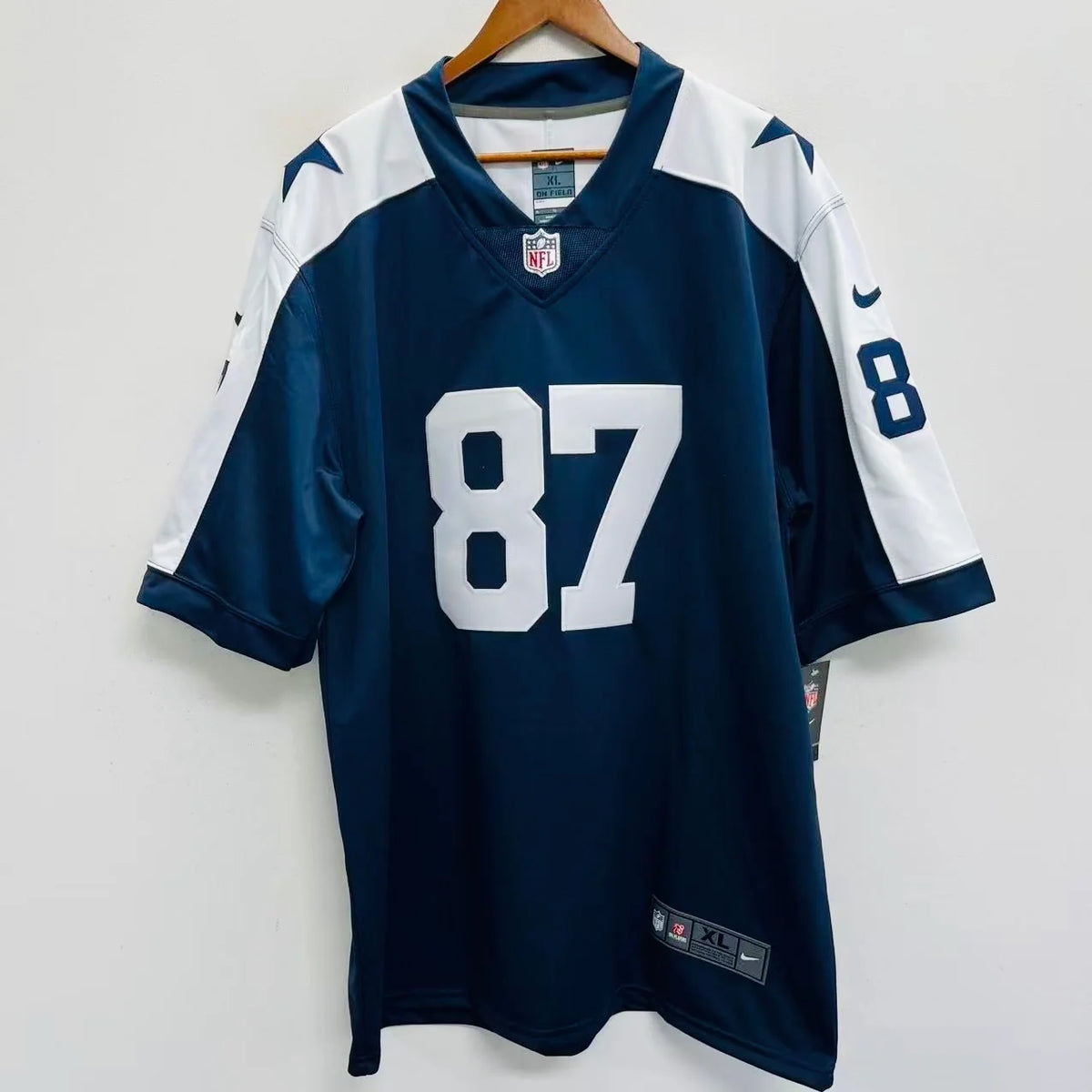 Jake Ferguson Dallas Cowboys Official NFL Nike alternate Jersey