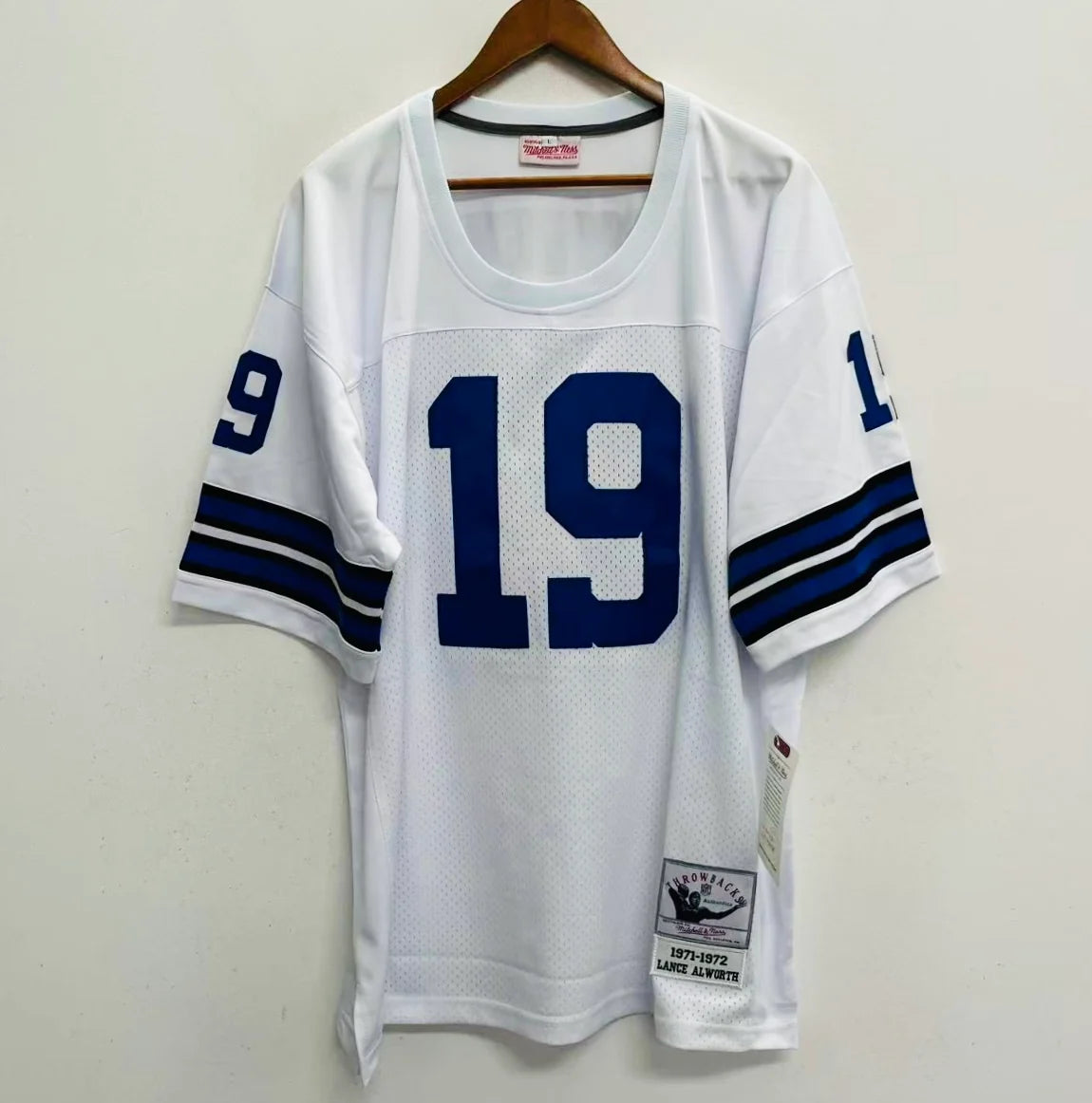 Lance Alworth Dallas Cowboys Official NFL Jersey white Mitchell & Ness white