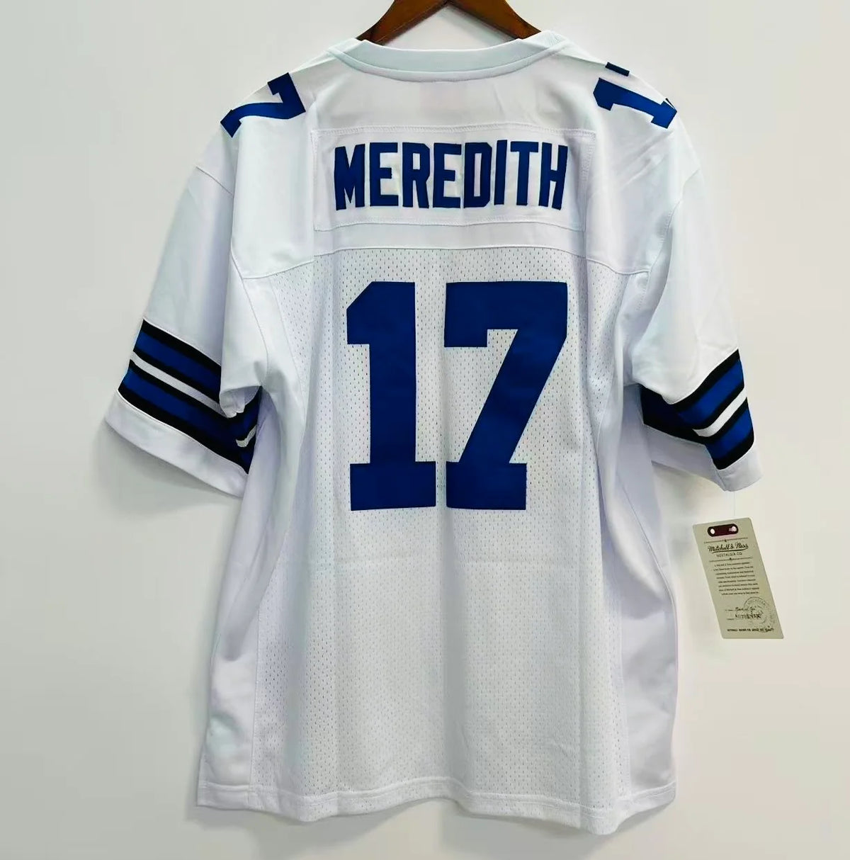 Don Meredith Dallas Cowboys Official NFL Jersey Mitchell & Ness white