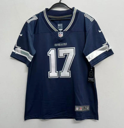Brandon Aubrey YOUTH KIDS Dallas Cowboys Official NFL Jersey Navy blue