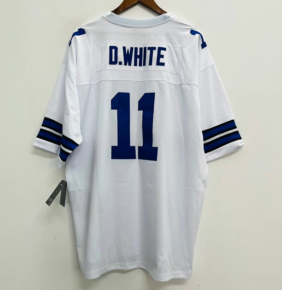 Danny White Dallas Cowboys Official NFL Jersey Mitchell & Ness white