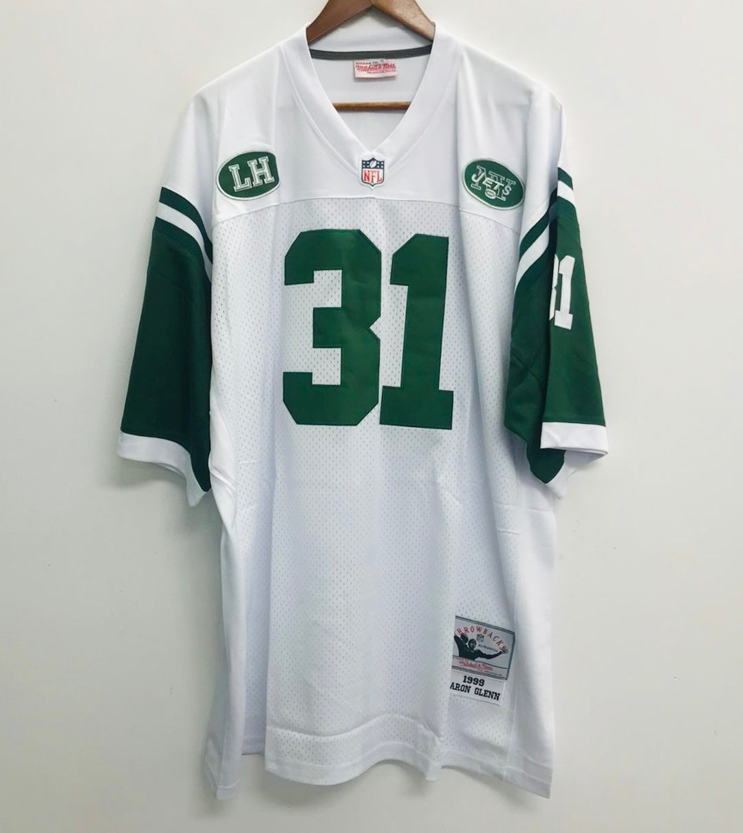 Aaron Glenn YOUTH KIDS 1999 New York Jets Official NFL Jersey