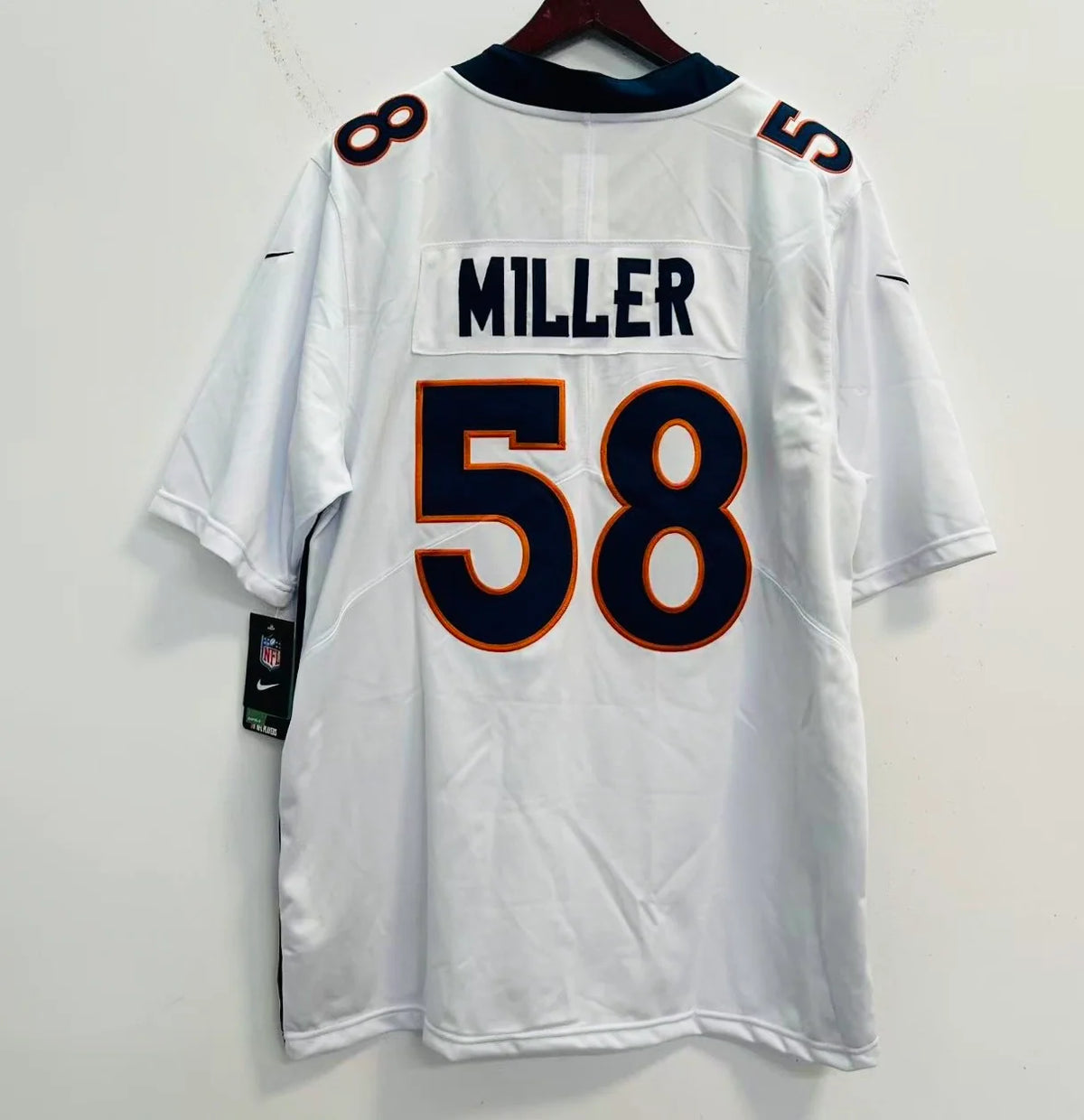 Von Miller Denver Broncos Official NFL Nike Jersey white