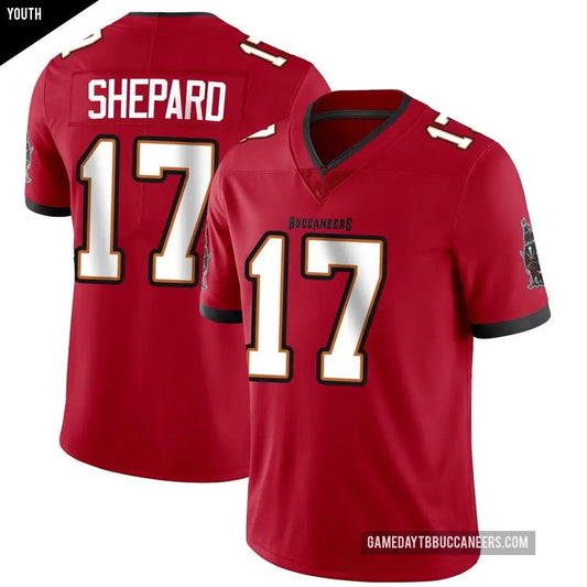 Sterling Shepard Tampa Bay Buccaneers YOUTH KIDS Official Nike Jersey red