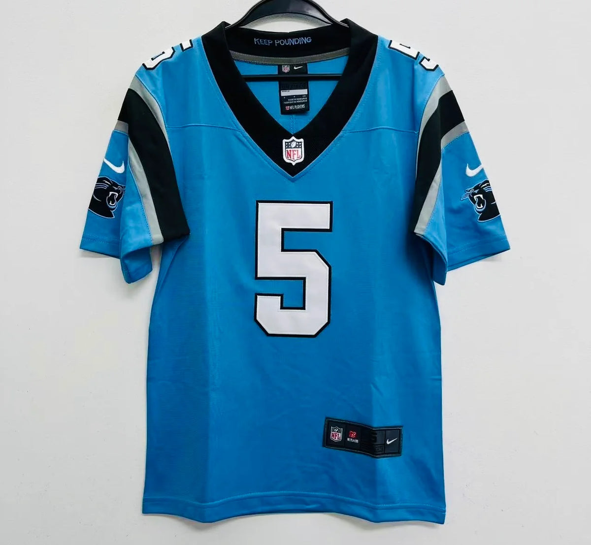 Carolina Panthers Any Name & Number customized YOUTH KIDS Official NFL Jersey