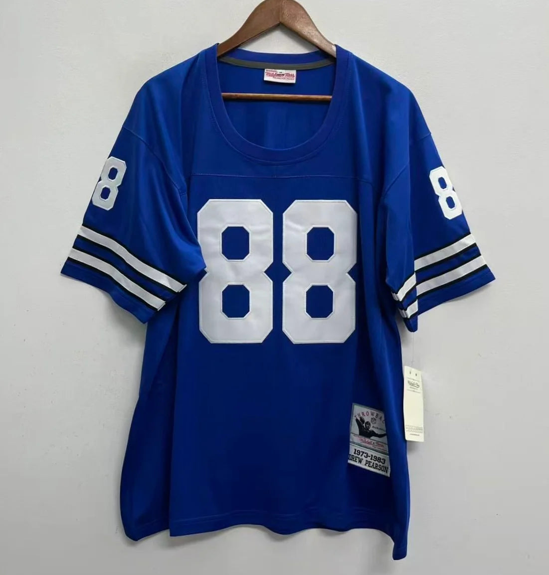 Drew Pearson Dallas Cowboys Official NFL Jersey Mitchell & Ness blue