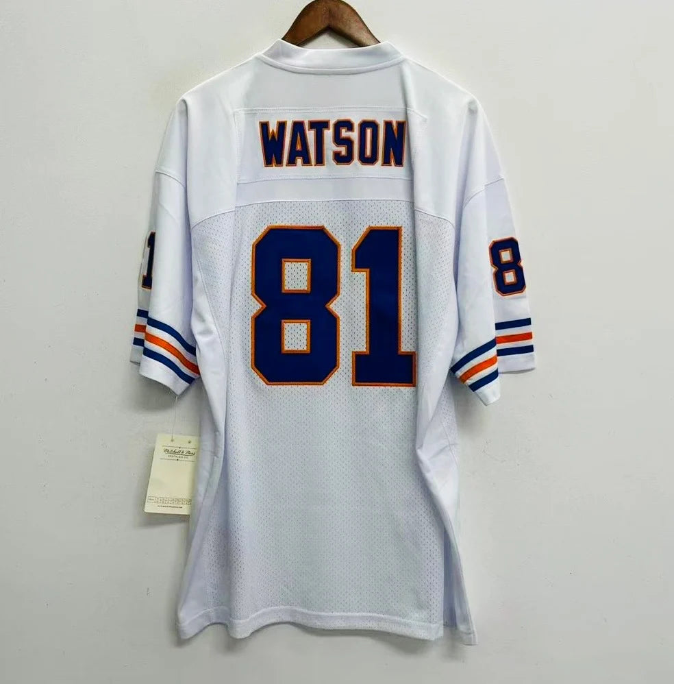 Any name & Number customized Denver Broncos NFL Mitchell & Ness Jersey white