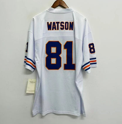 Any name & Number customized Denver Broncos NFL Mitchell & Ness Jersey white