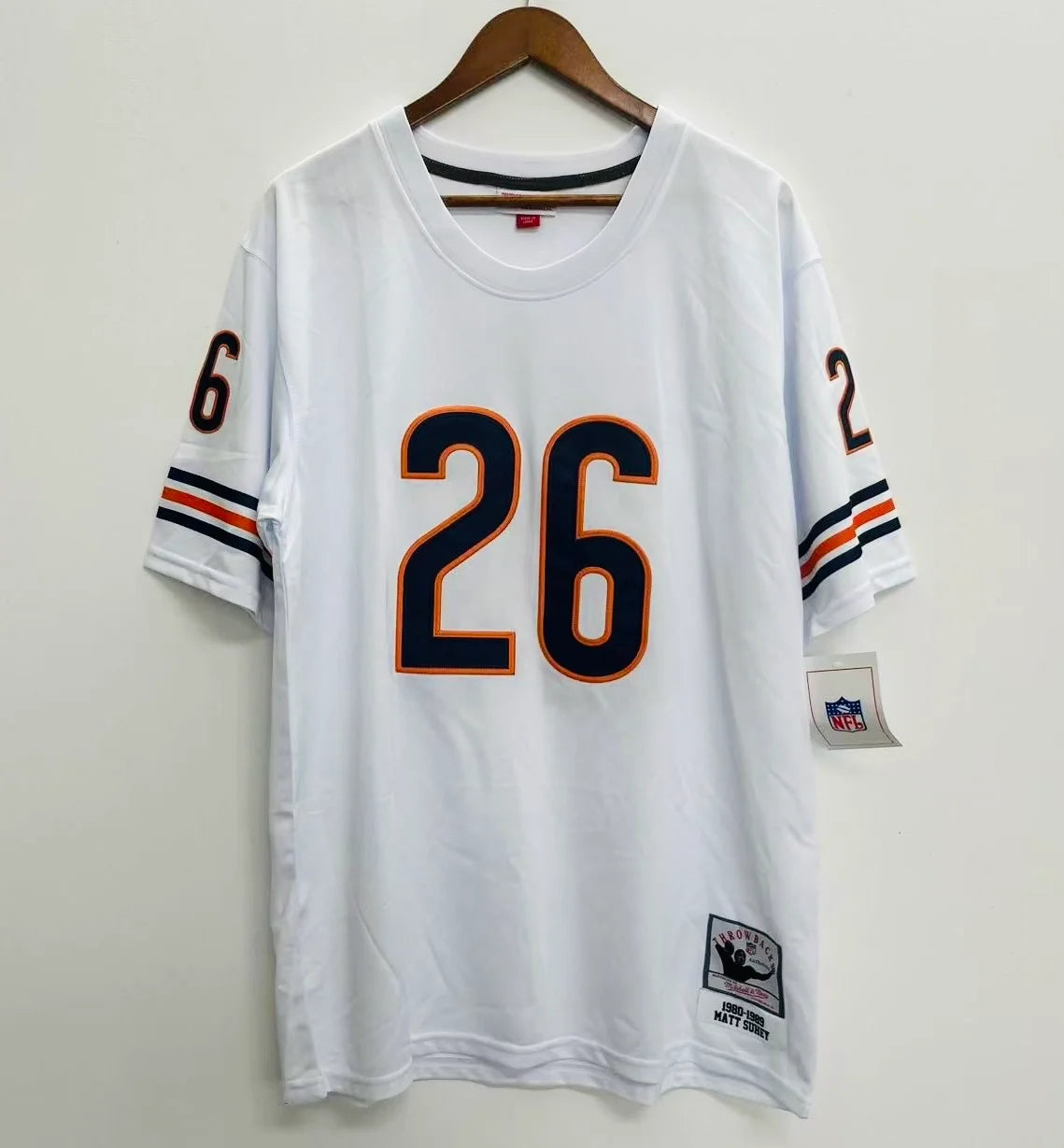Matt Suhey Chicago Bears NFL Mitchell & Ness Jersey white