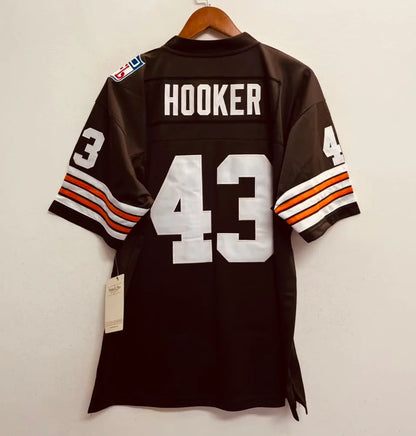 Fair Hooker 1969 Cleveland Browns Official NFL Mitchell & Ness Jersey