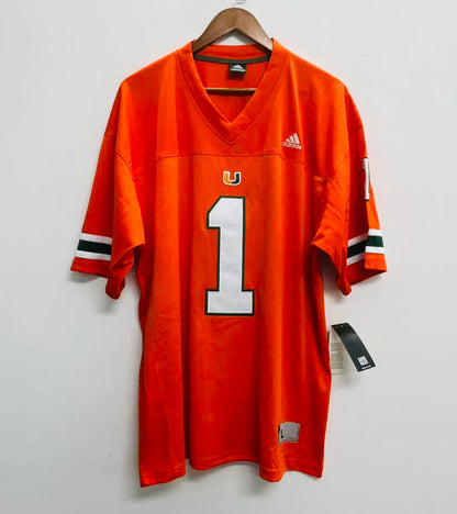 Cam Ward YOUTH KIDS Miami Hurricanes Official NCAA Adidas Jersey