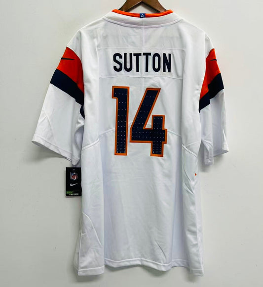 Courtland Sutton YOUTH KIDS Denver Broncos Official NFL Nike Jersey White