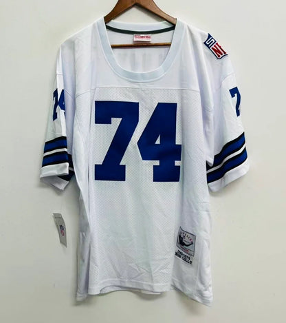 Bob Lilly Dallas Cowboys Official NFL Jersey Mitchell & Ness white