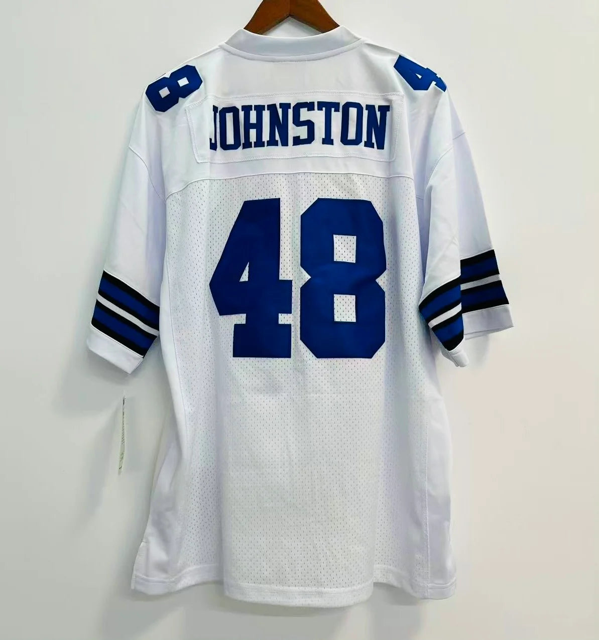 Daryl Johnston Dallas Cowboys 1994 Official NFL Jersey white Mitchell & Ness