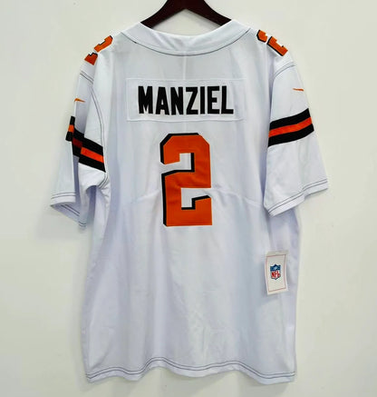 Johnny Manziel Cleveland Browns Official NFL NIKE Jersey White