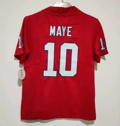 Drake Maye New England Patriots YOUTH KIDS Classic Authentics Jersey