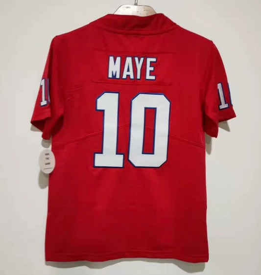 Drake Maye New England Patriots YOUTH KIDS Classic Authentics Jersey