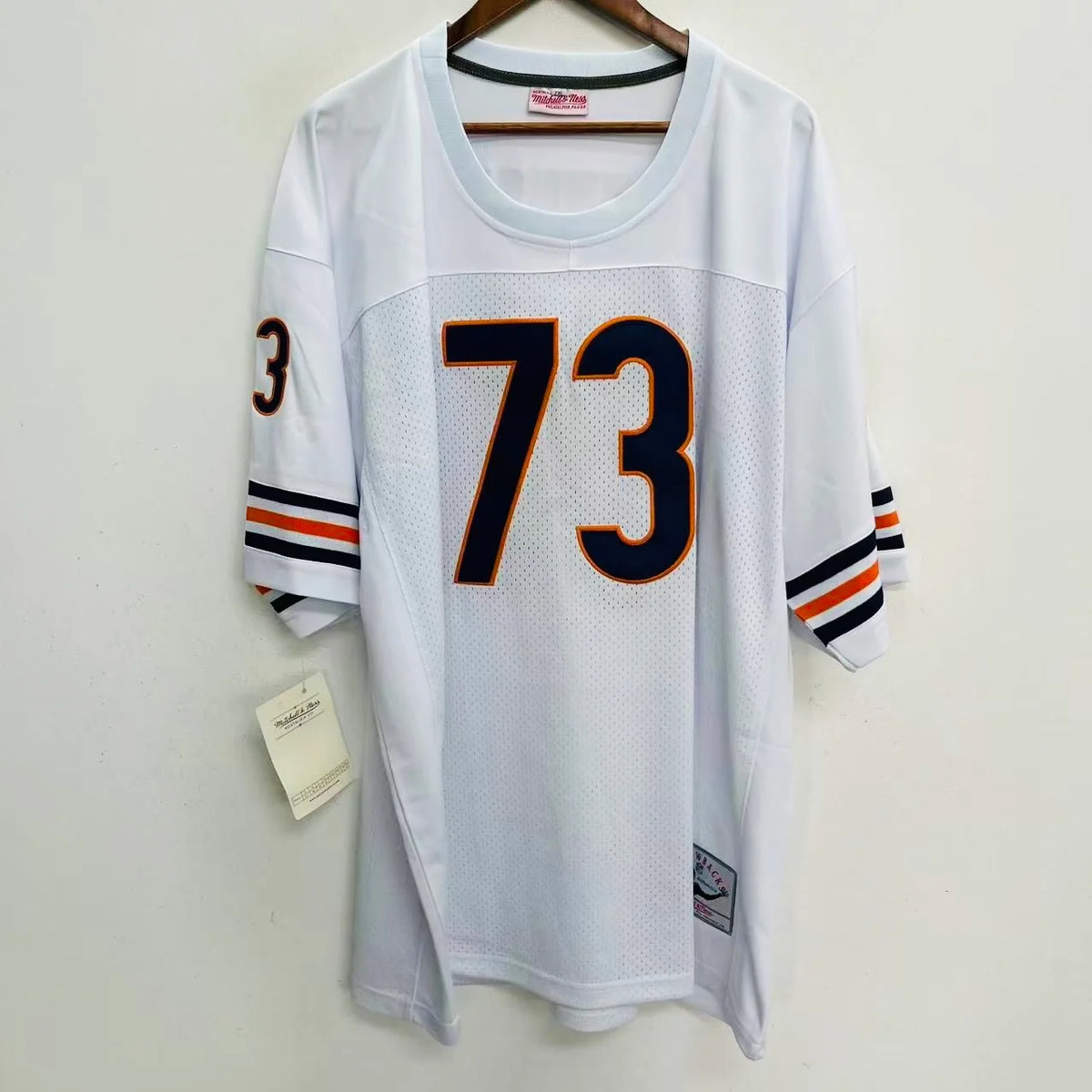 Any name & Number 1970’s Chicago Bears NFL Mitchell & Ness Jersey white