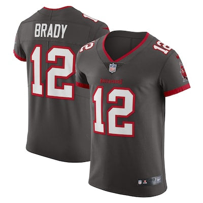 Tom Brady Tampa Bay Buccaneers YOUTH KIDS Official Nike Jersey Pewter color