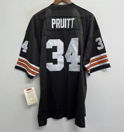 Greg Pruitt Cleveland Browns Official NFL Mitchell & Ness Jersey