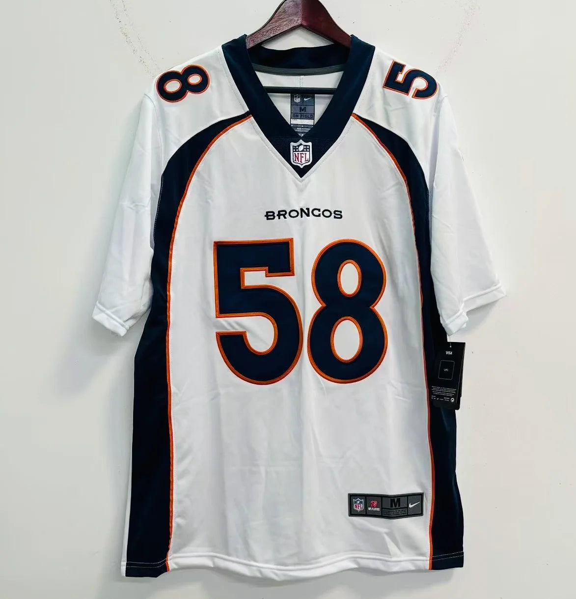 Von Miller Denver Broncos Official NFL Nike Jersey white