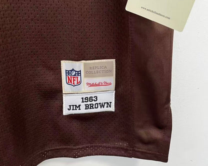 Jim Brown 1963 Cleveland Browns Official NFL Mitchell & Ness Jersey