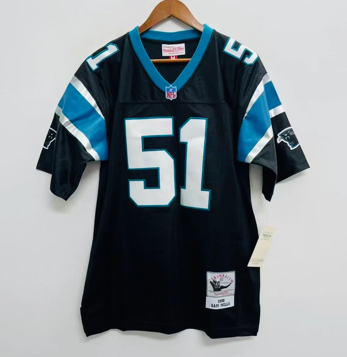 Sam Mills Carolina Panthers Official NFL Mitchell & Ness Jersey
