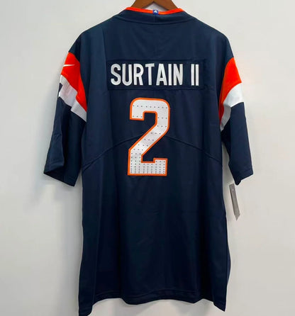 Patrick Surtain II Denver Broncos Official NFL NIKE Jersey blue
