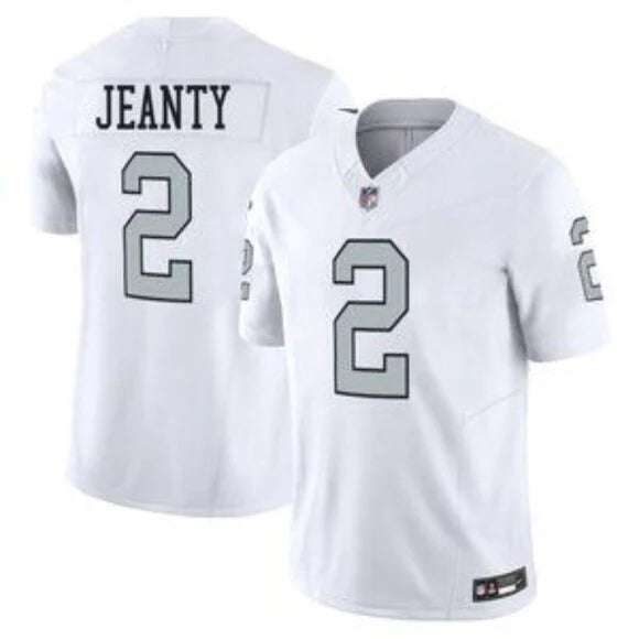 Ashton Jeanty YOUTH KIDS Las Vegas Raiders Official NFL Nike Jersey white