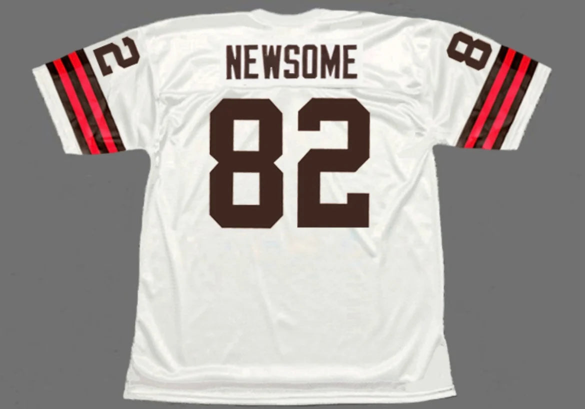Ozzie Newsome Cleveland Browns Official NFL Mitchell & Ness Jersey white