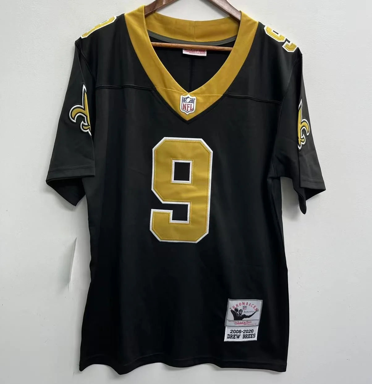 Drew Brees YOUTH KIDS New Orleans Saints Official NFL Mitchell & Ness Jersey