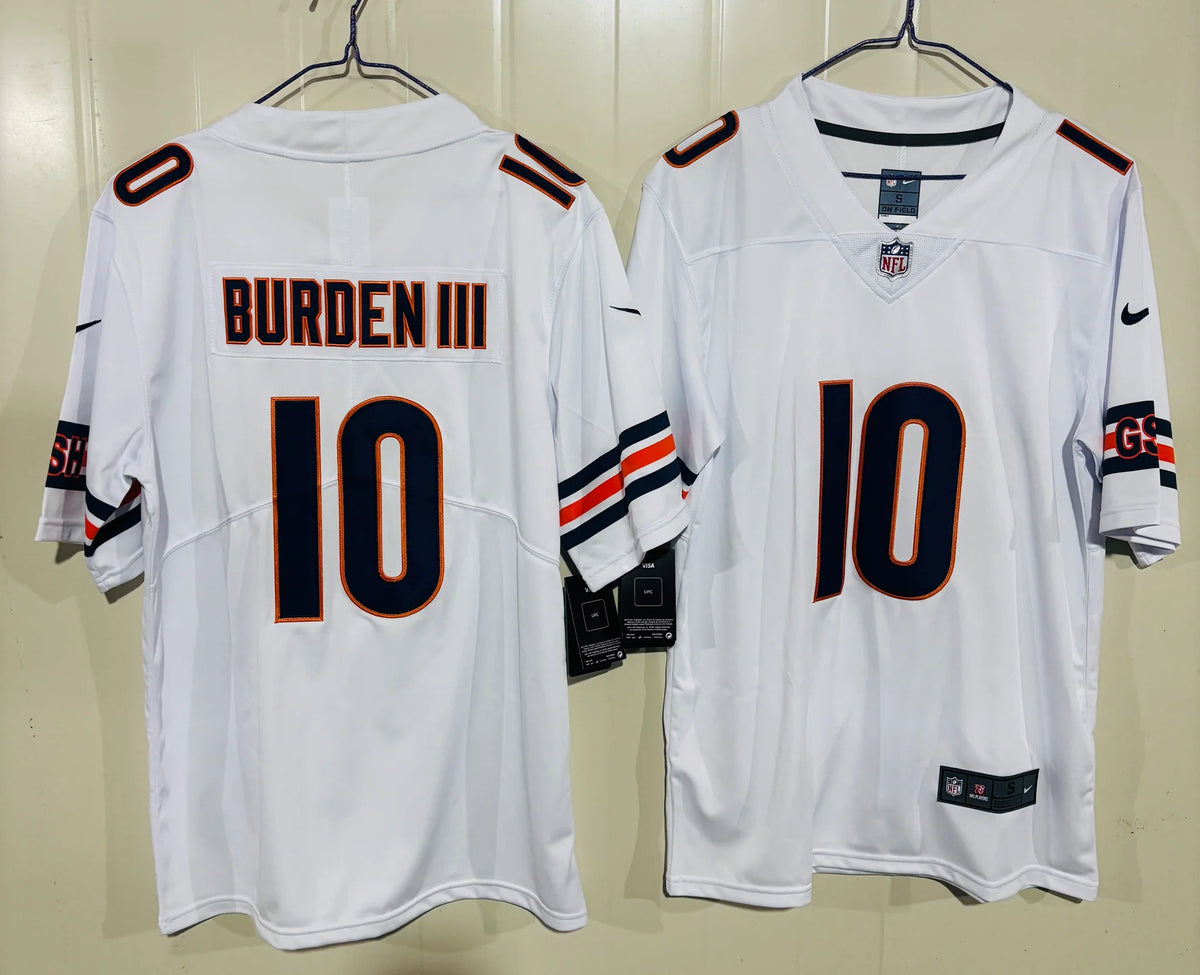 Luther Burden III Chicago Bears YOUTH KIDS Official NFL Nike Jersey White
