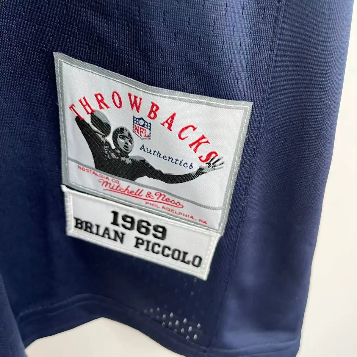Brian Piccolo 1969 Chicago Bears Official NFL Mitchell & Ness Jersey