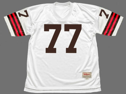 Lyle Alzado Cleveland Browns Official NFL Mitchell & Ness Jersey white