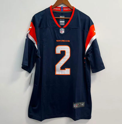 Patrick Surtain II Denver Broncos Official NFL NIKE Jersey blue