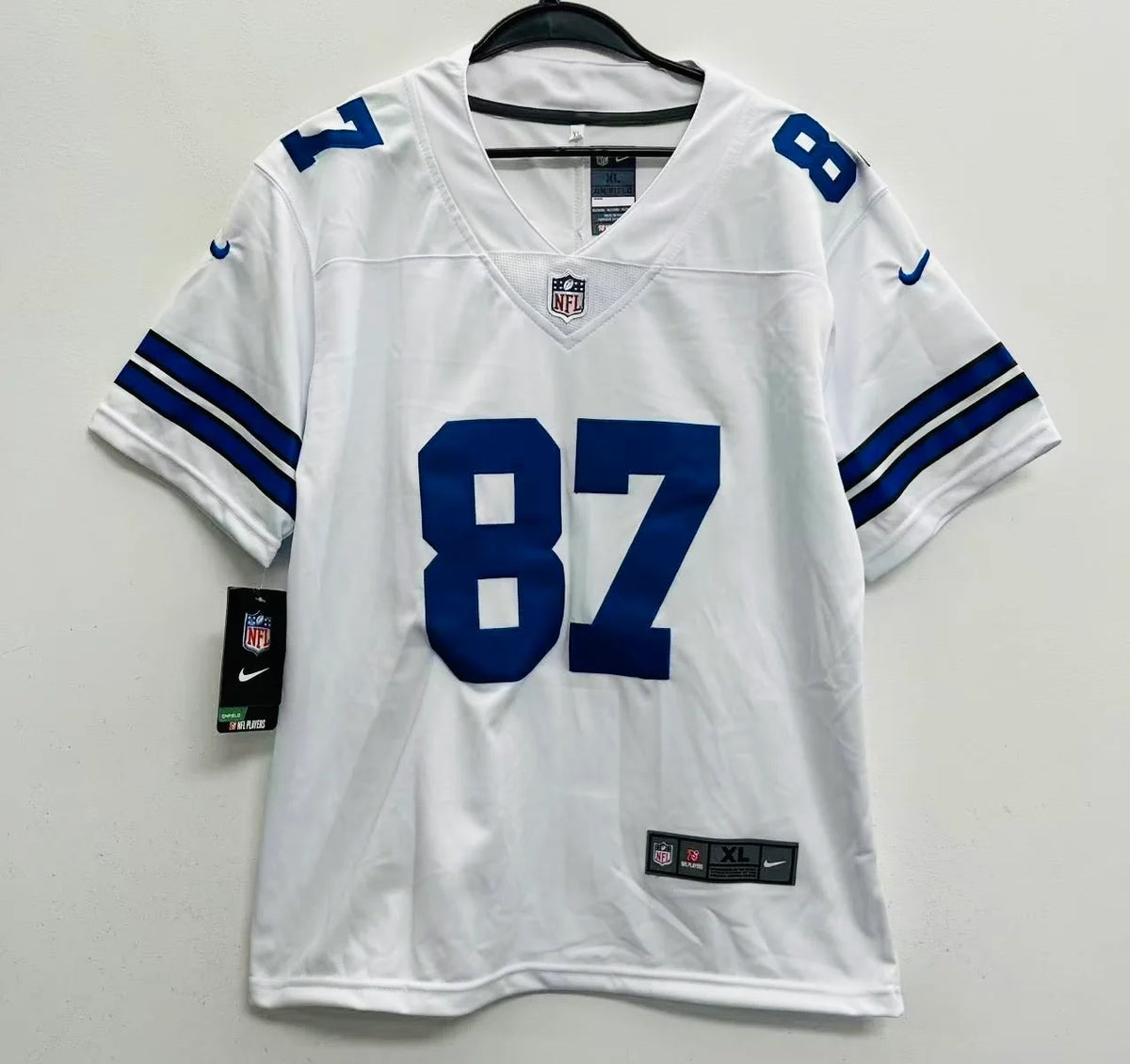 Jake Ferguson YOUTH KIDS Dallas Cowboys Official NFL Jersey white