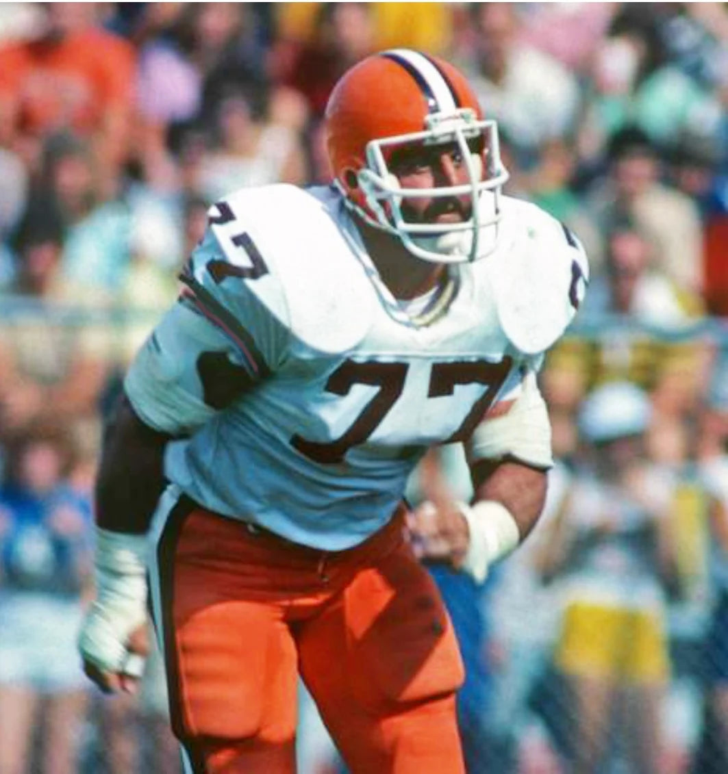 Lyle Alzado Cleveland Browns Official NFL Mitchell & Ness Jersey white