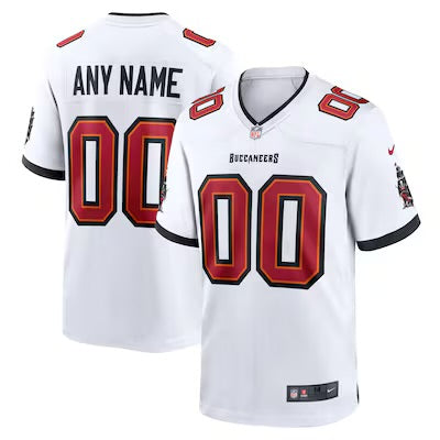 Any Name & Number YOUTH KIDS Tampa Bay Buccaneers Official NFL Nike Jersey White