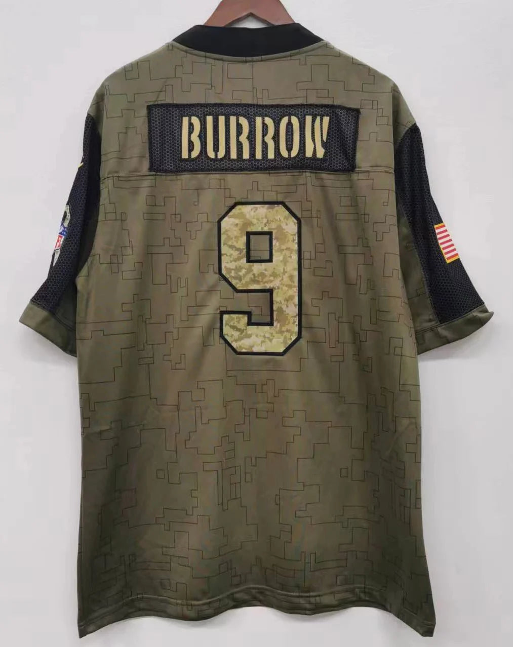 Joe Burrow Cincinnati Bengals military salute to service Jersey