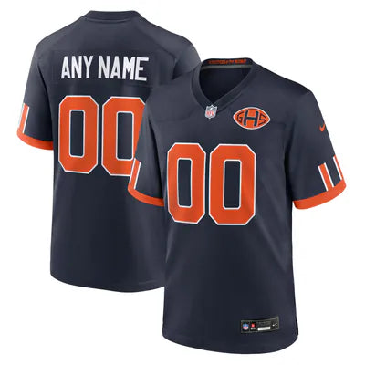 Any name & Number Chicago Bears Official NFL Nike Rivalries Collection Jersey