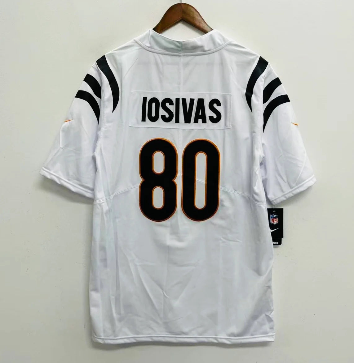 Andrei Iosivas Cincinnati Bengals Official NFL NIKE Jersey white