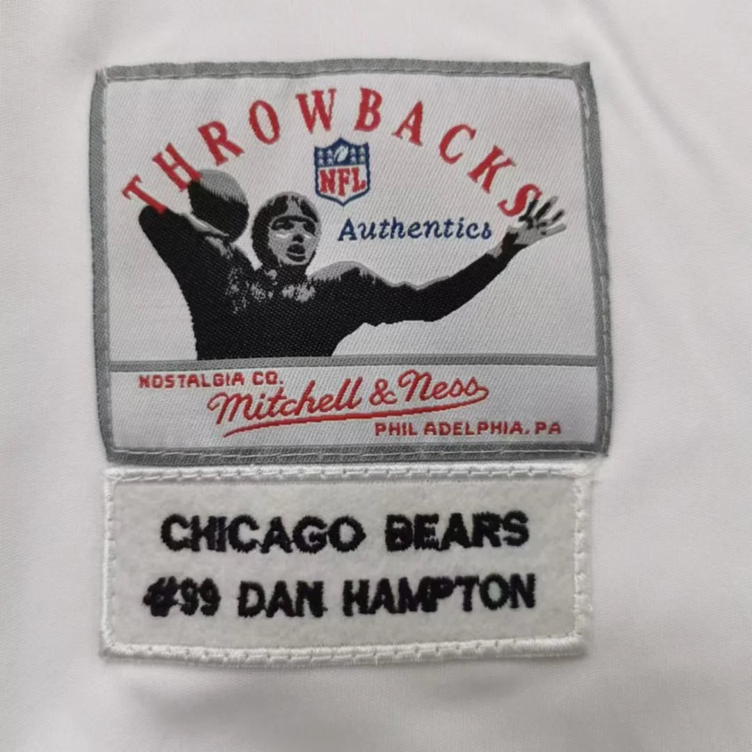 Dan Hampton Chicago Bears Official NFL Mitchell & Ness Jersey