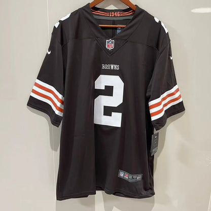 Johnny Manziel Cleveland Browns Official NFL NIKE Jersey