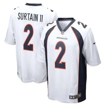 Patrick Surtain II Denver Broncos NFL Nike Jersey white