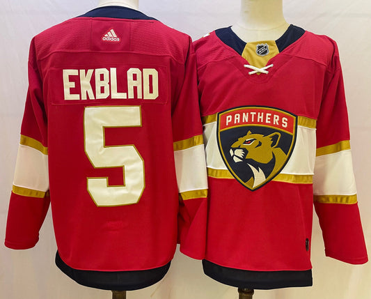Aaron Ekblad Florida Panthers Official NHL Adidas Jersey red