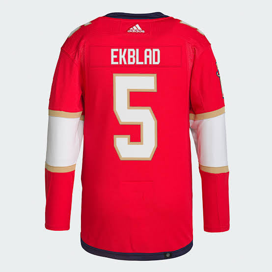 Aaron Ekblad Florida Panthers Official NHL Fanatics Jersey red